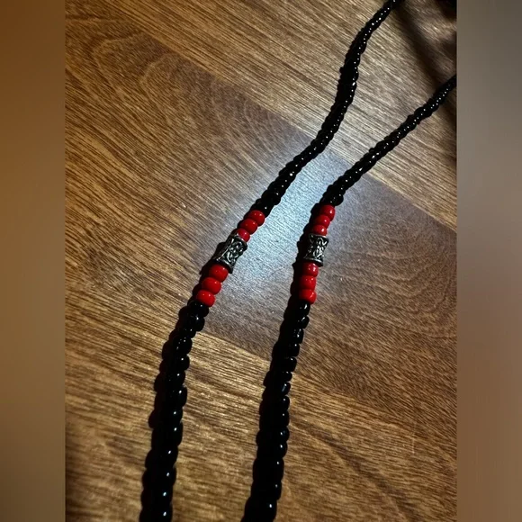 Oriental Stone Necklace brand new - Picture 3 of 3